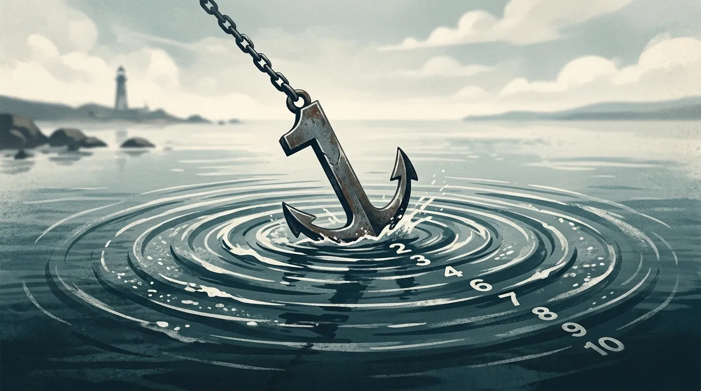 定錨效應: 第一個數字決定一切