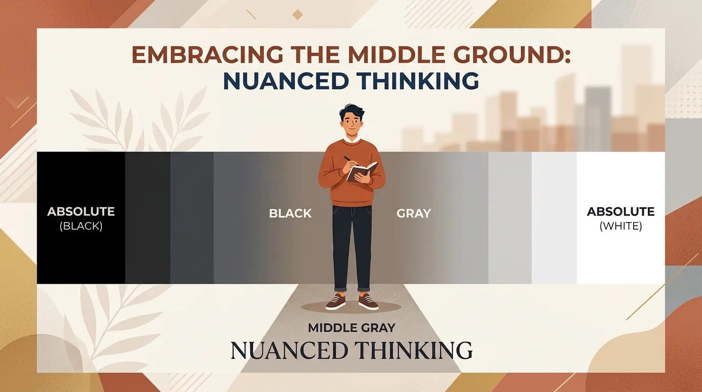 黑白之間的無限色階