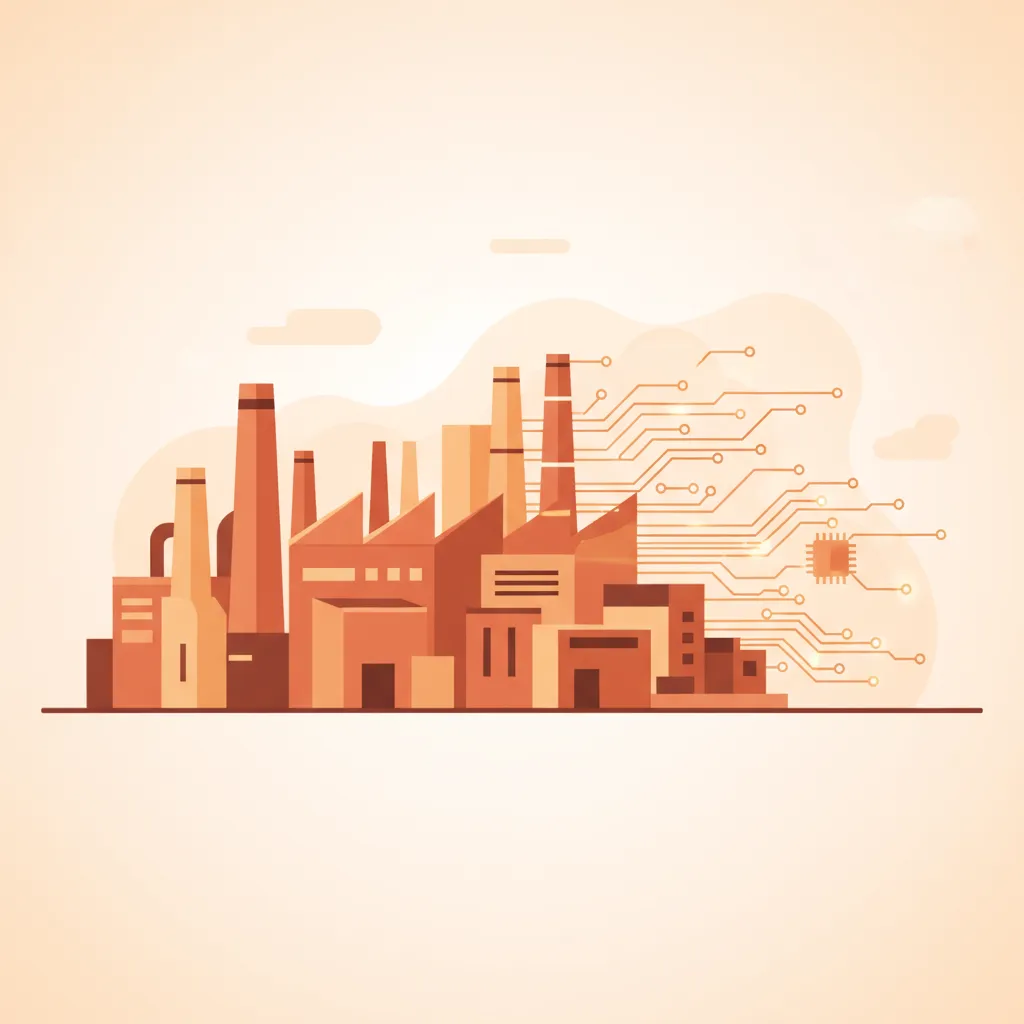 工業革命與數位革命的對比