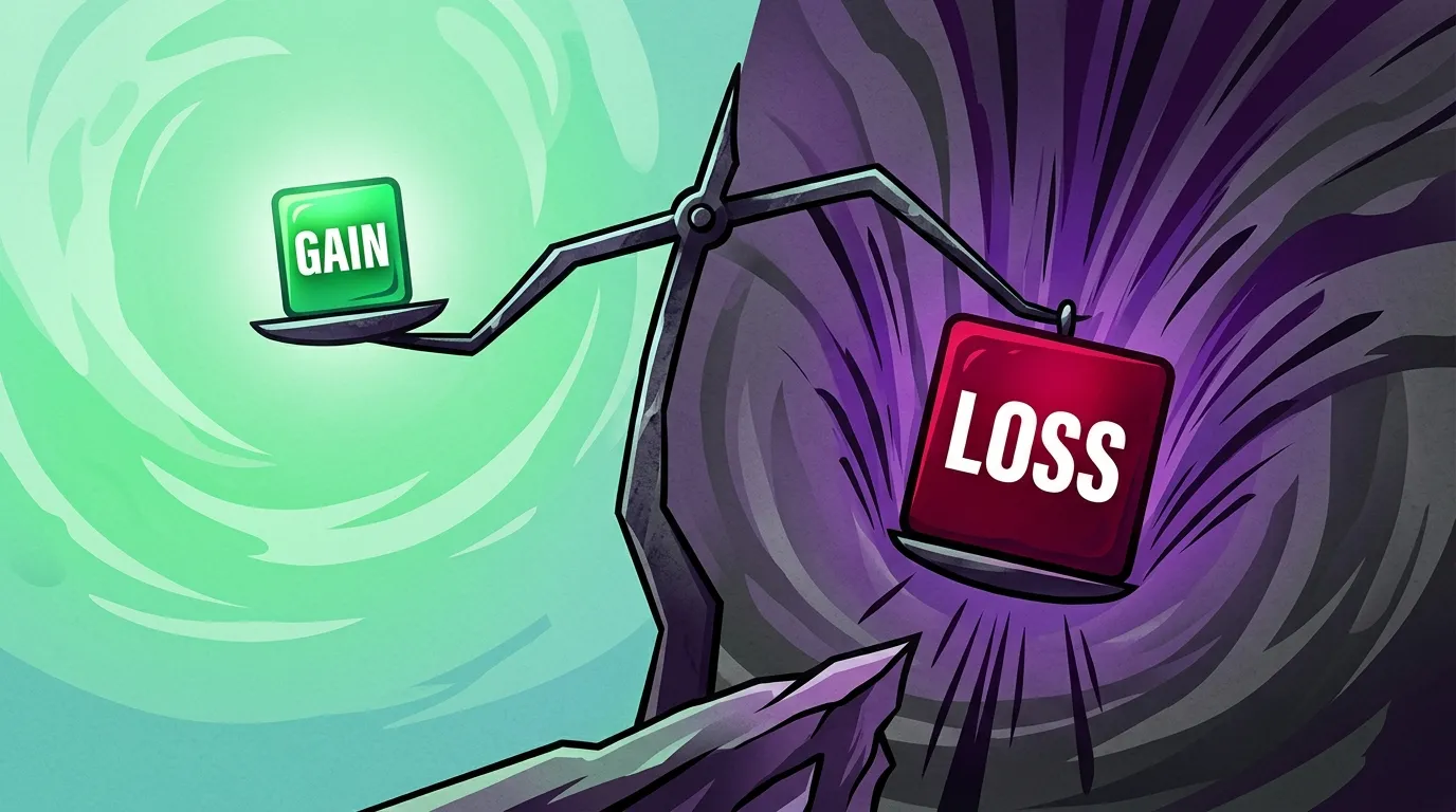 損失趨避：失去的痛比得到的爽還要強