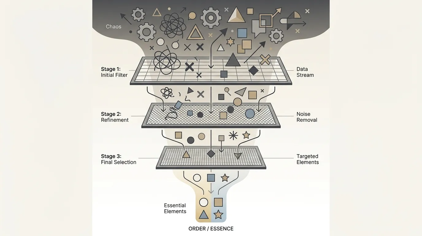 極簡不是風格， 是篩選標準