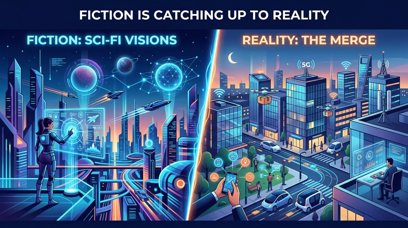 這不是科幻小說的情節