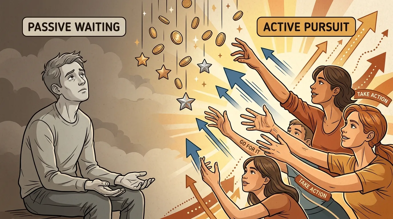 機遇不是天上掉下來的禮物