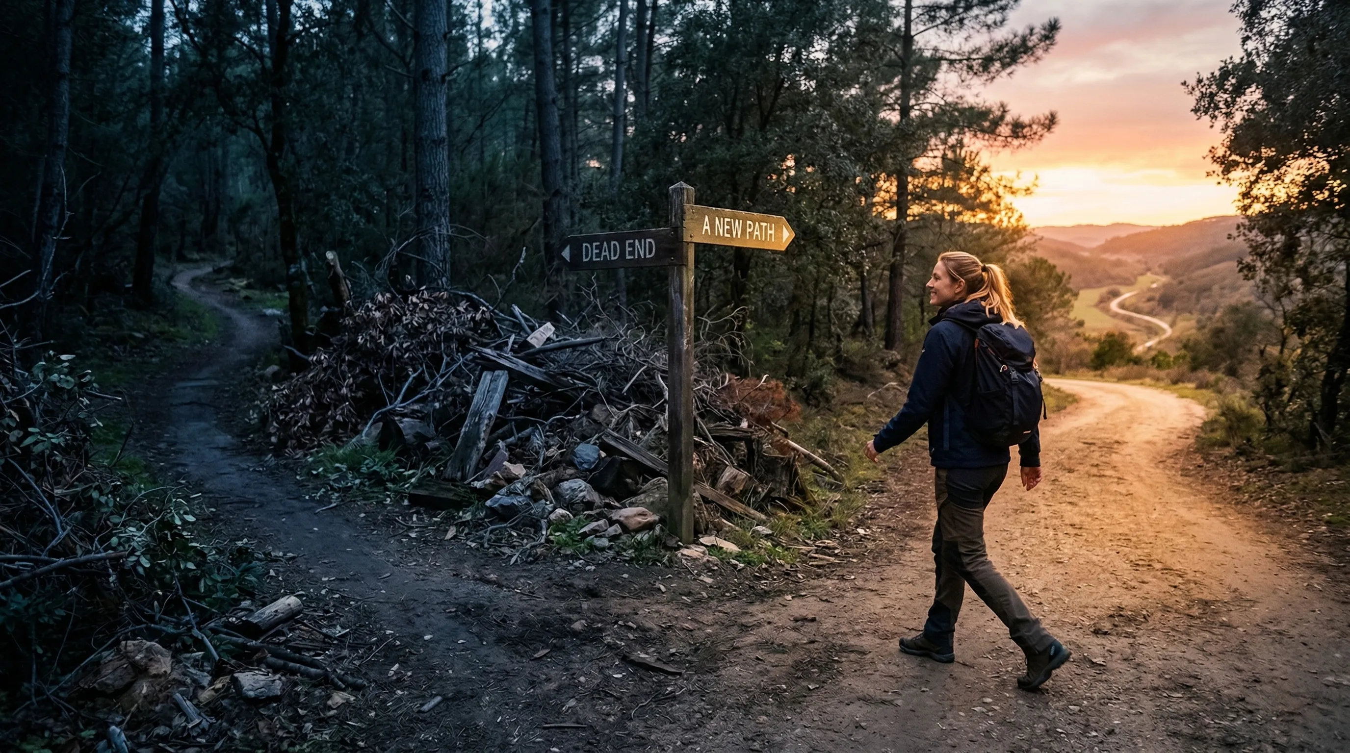 轉向，帶著學習繼續走