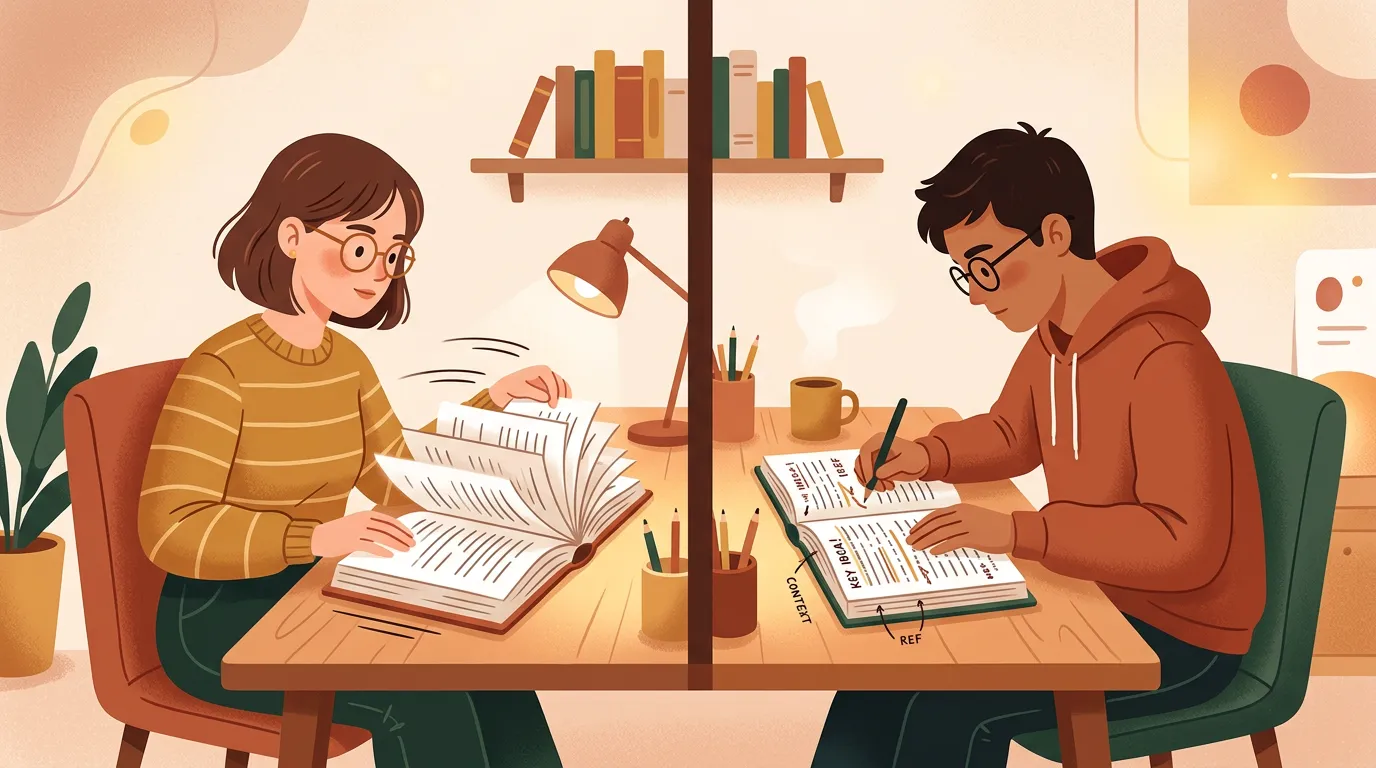 精讀和略讀的結合