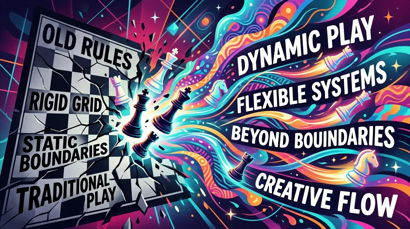 改變遊戲規則， 而不是在舊規則裡死磕