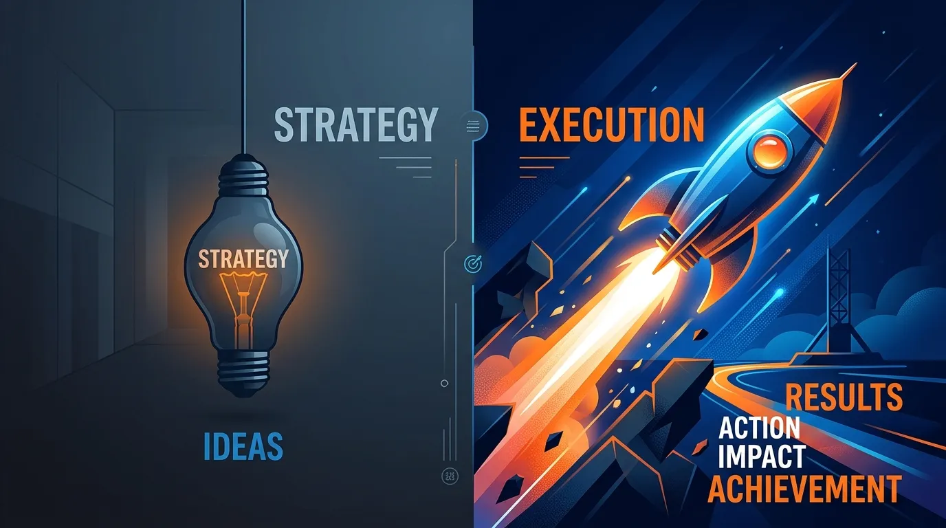 策略不值錢， 執行才值錢