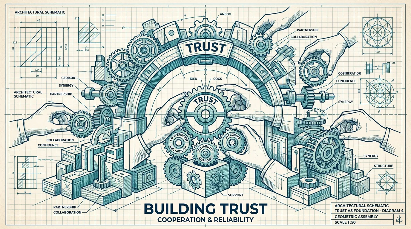 信任不是口號， 是結構