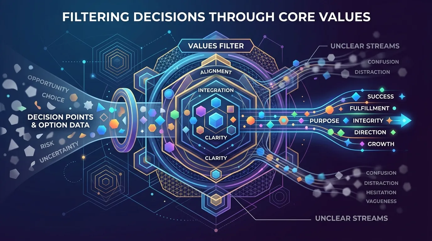 清晰的價值觀是決策的濾網
