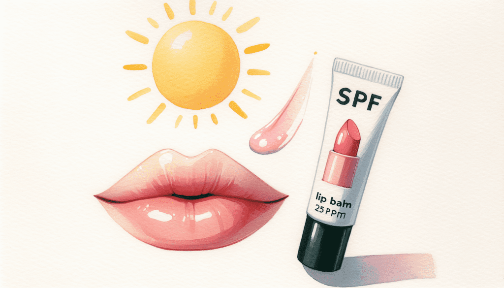 嘴唇防曬的重要性