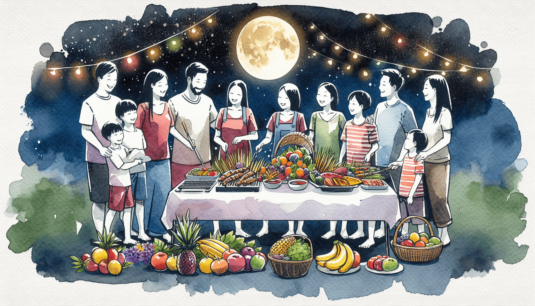 揭秘月圓之夜的飲食迷思：中秋烤肉是否真的致癌？