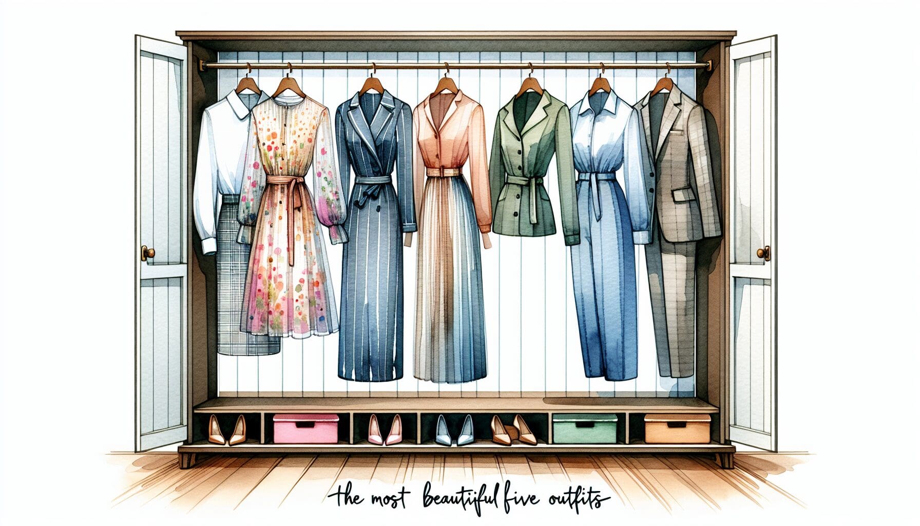 #104 穿搭哲學：如何用「最美五套」簡化生活並提升時尚感