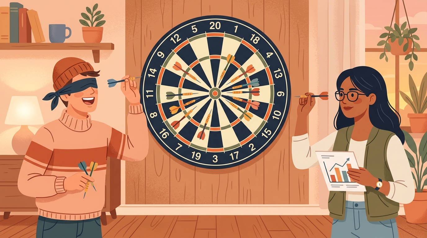 隨機漫步的真相：市場效率讓主動選股難以超越指數