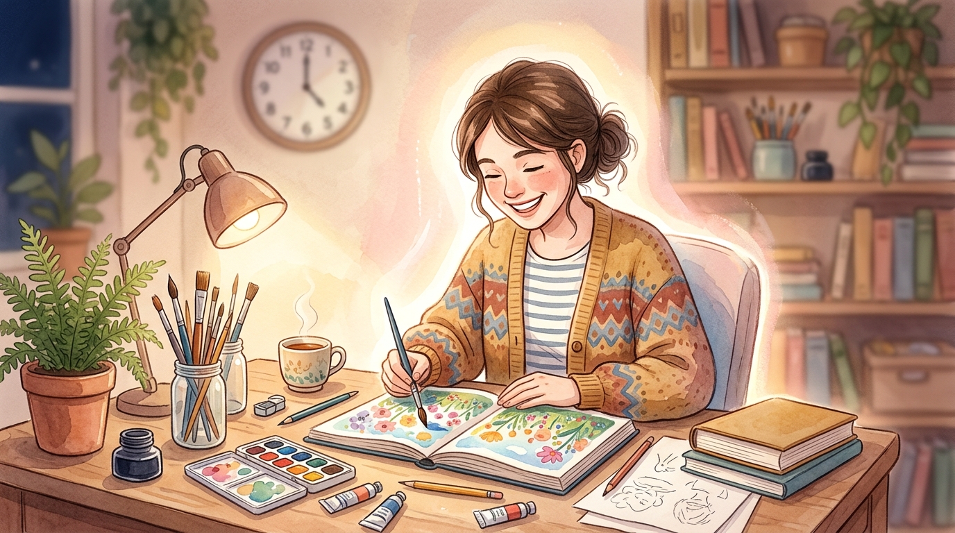 心流狀態：完全投入時忘記時間的感受