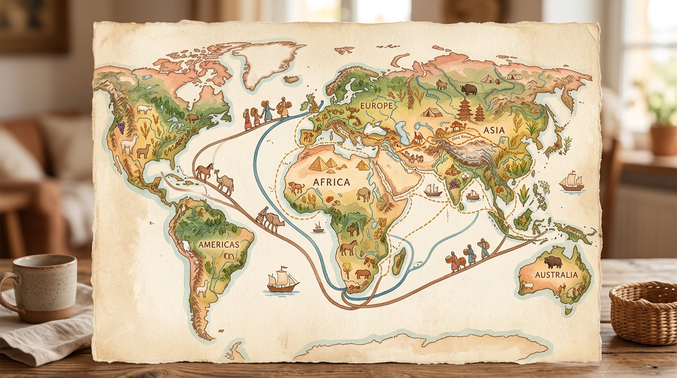 地理與環境如何決定人類文明的走向