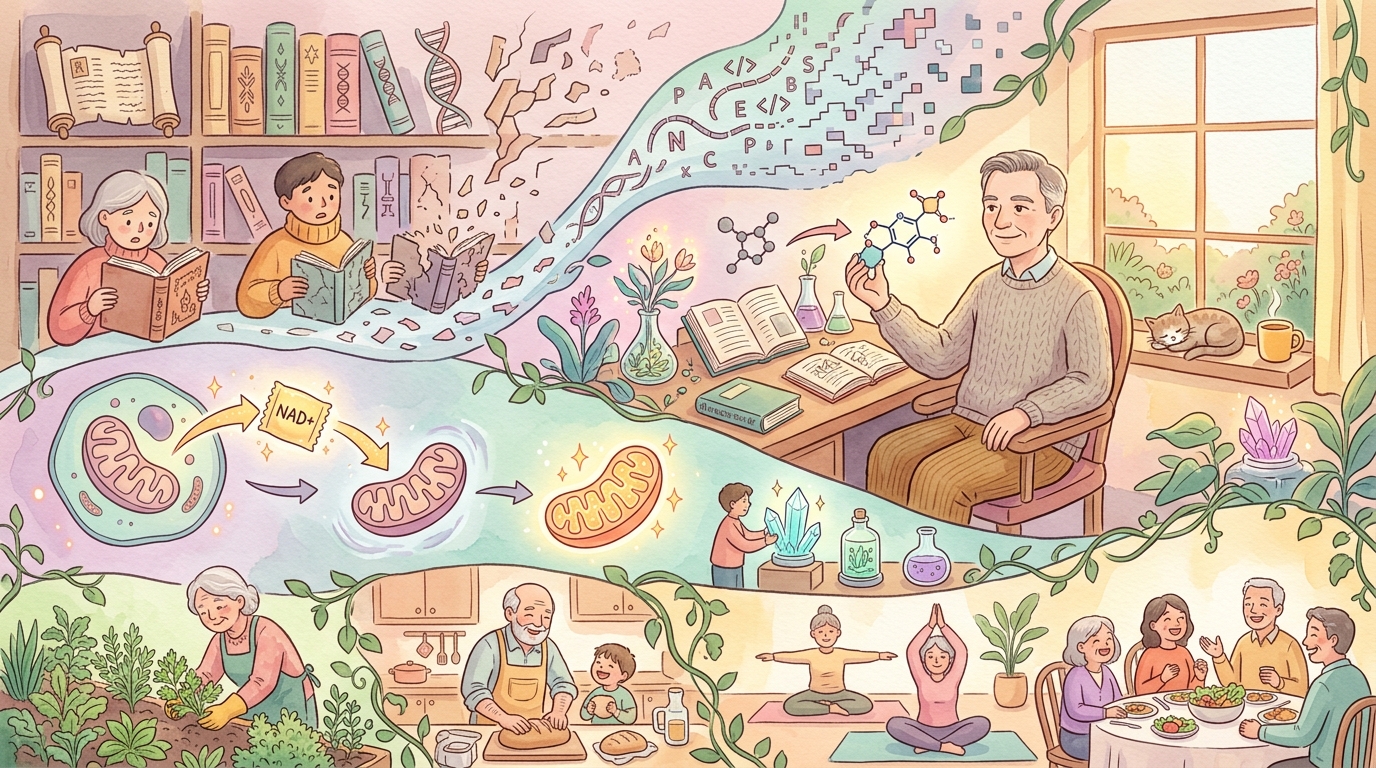 長壽科學：老化不是命運，而是可干預的過程