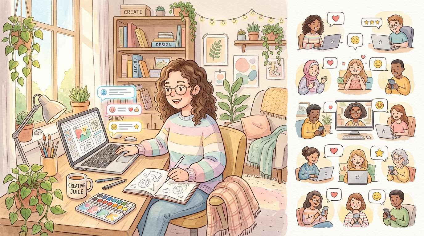 展示你的作品：讓作品被看見才能被欣賞