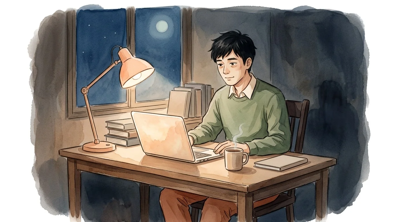 深夜還亮著的那盞燈——你以為在賺時間,其實在借高利貸