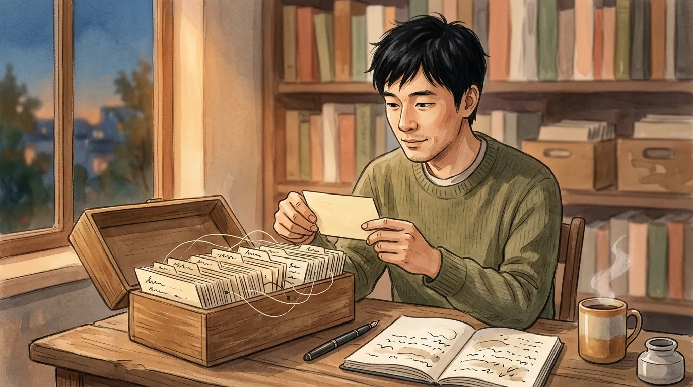 #4 筆記不是記錄而是思考的工具：《卡片盒筆記法》